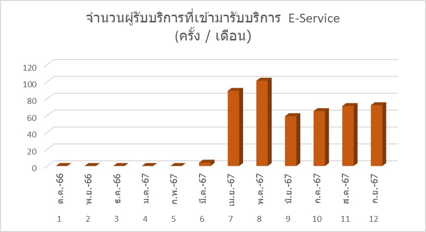 กราฟE-Service