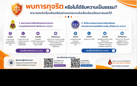 ช่องทางแจ้งปปทปปช